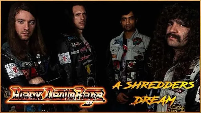 Black Denim Rage - A Shredder's Dream